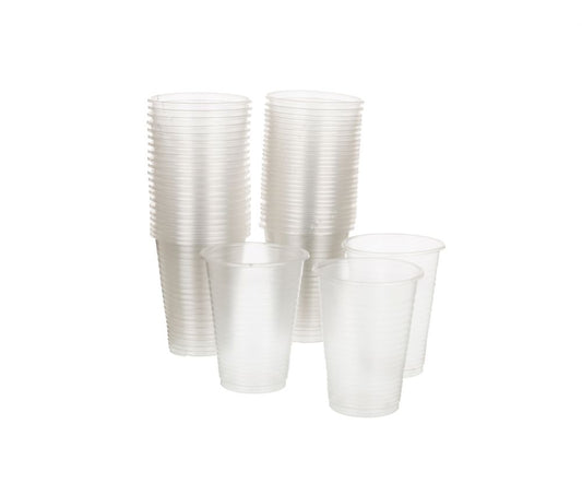 Egyptian Transparent Plastic Cups (100pcs)