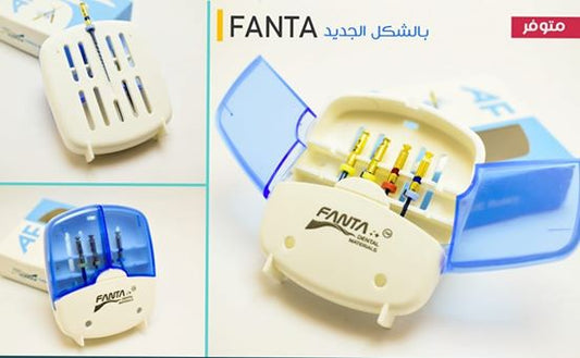 FANTA AF BLUE Rotary Files Taper 4% - 4 files