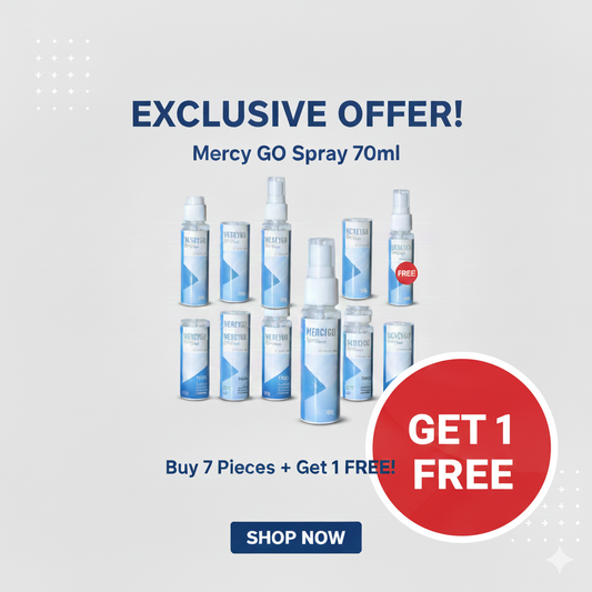 Mercy go spray Topical spray 70 ml (Buy 7 Get 1 Free)