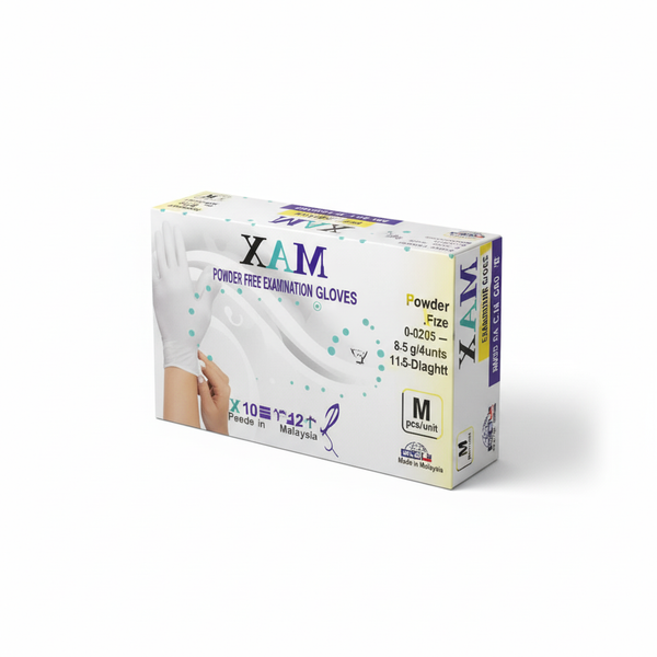 Nitrile Gloves Max  m-L-XL  (White-Blue-Black-Pink)