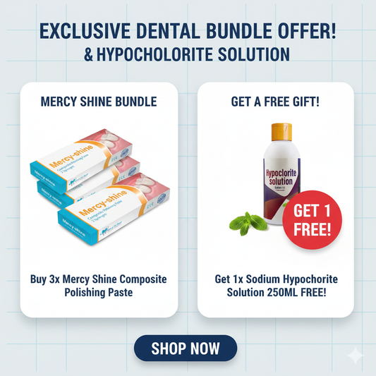 Buy 3 Mercy shine (ملمع الكمبوزيت) Get  Get 1 free Sodium hypochlorite