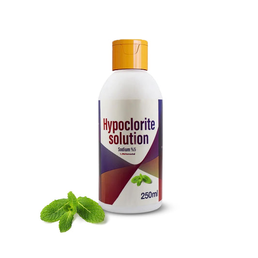 Sodium hypochlorite 5% 250ml (Buy 7 Get 1 free Mercy hex Chlorohexidine )