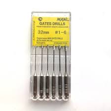Mani Gates Glidden Drills (6pcs)