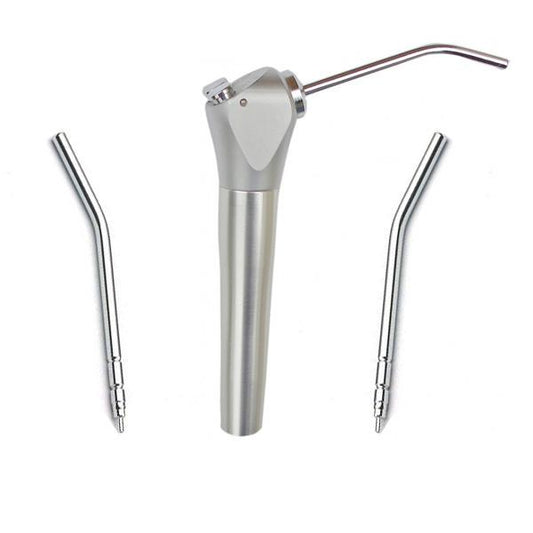 Metal Air Water Syringe with 2 Tips