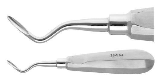 Pakistan Curved Apexo Root Elevator Right and Left 2pcs