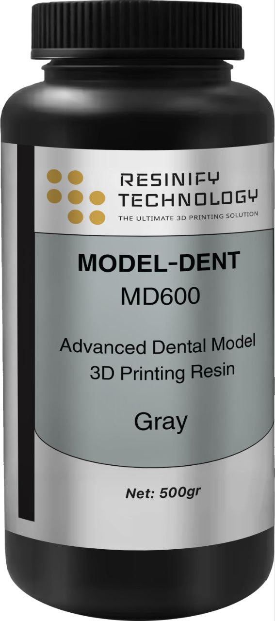 Model Dent MD600 high-detail dental model resin by DigiDentals in Egypt – Shade: MD600 Grey 5
