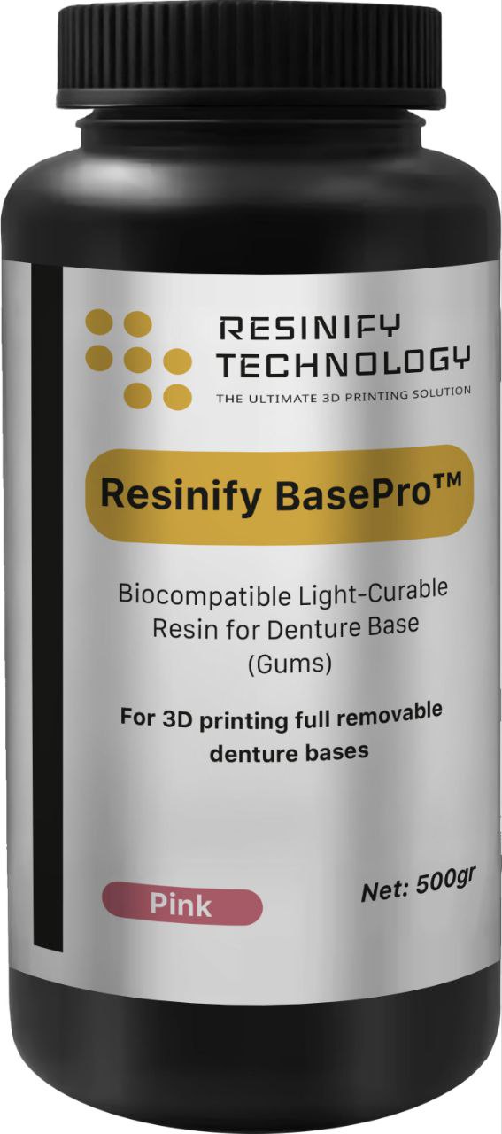 BasePro denture base 3D printing resin by DigiDentals in Egypt – Shade: Basepro 9