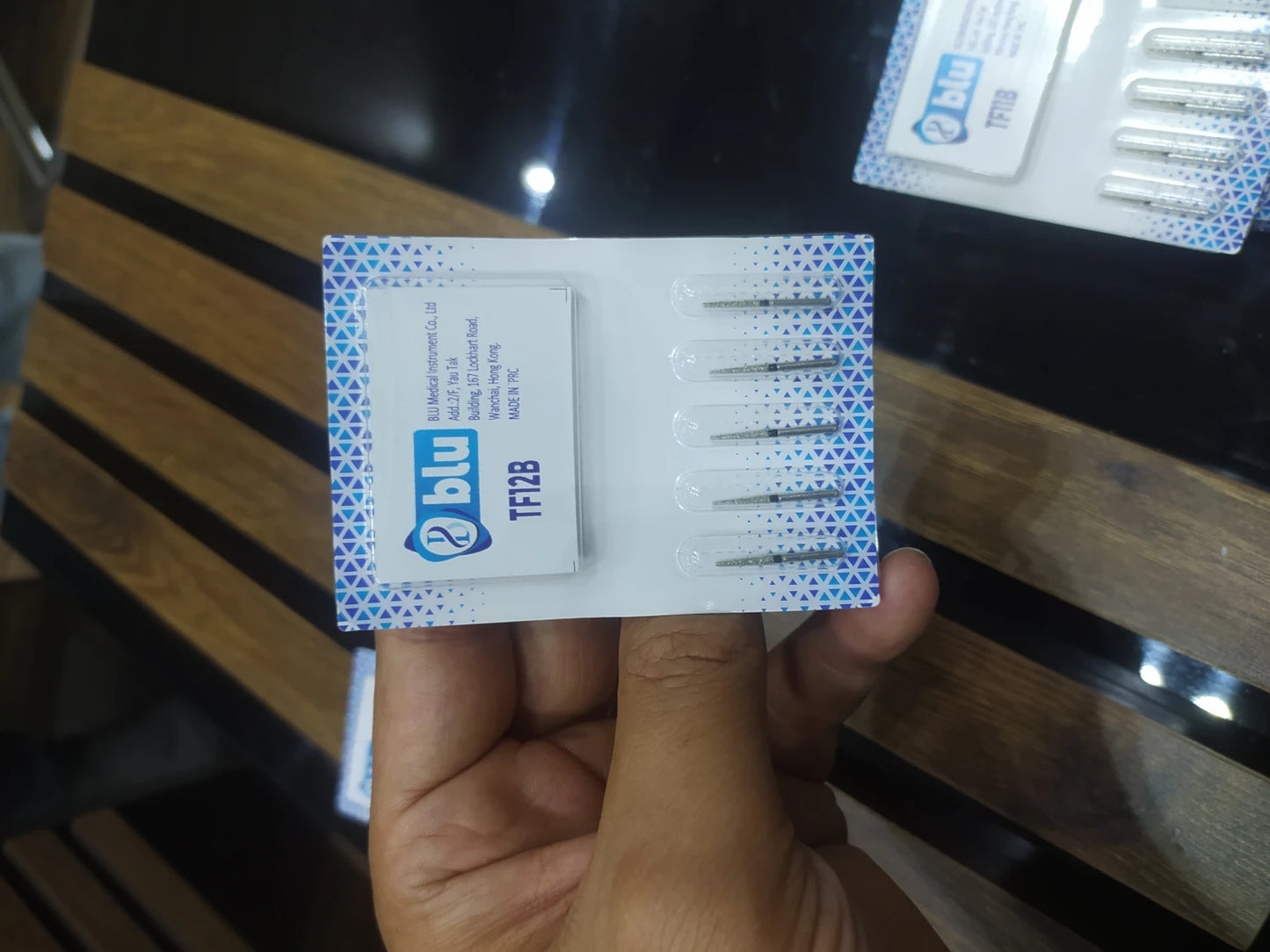 Blu Diamond  burs TF  (5Pcs/blister)