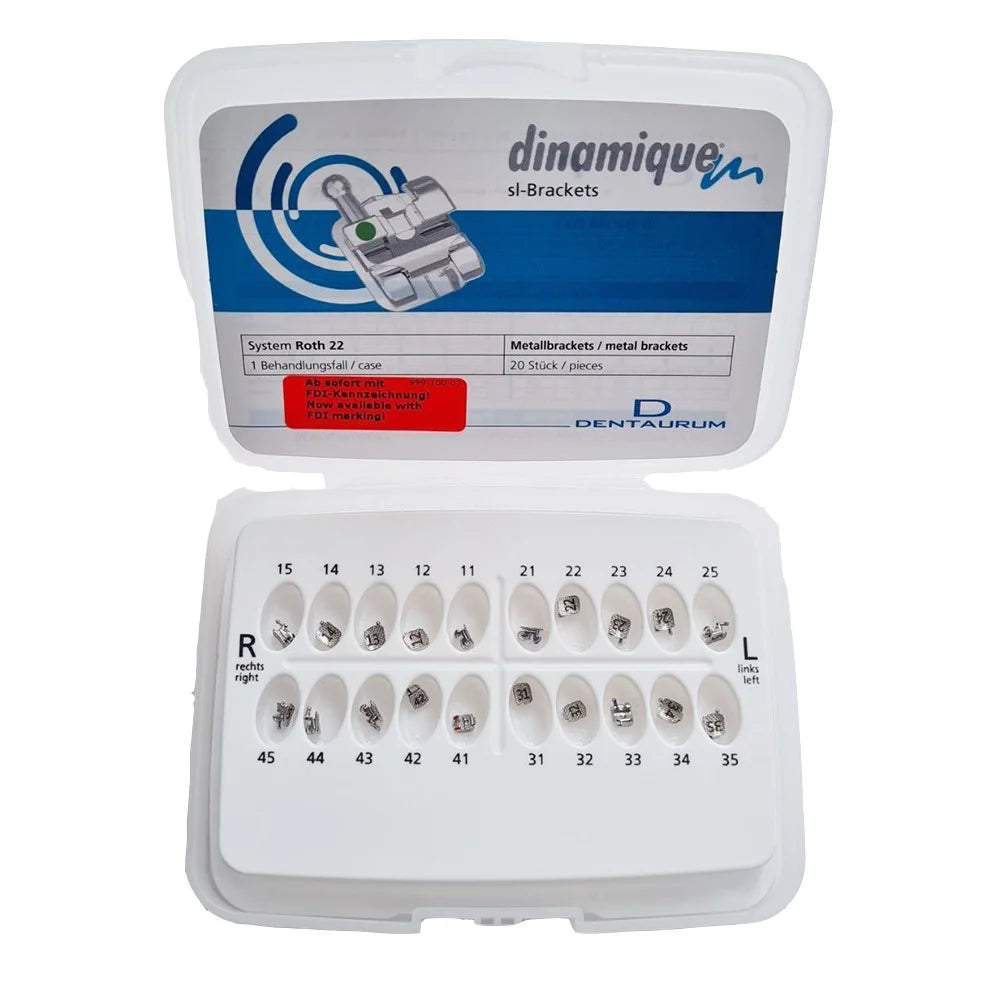 Self-Ligating Metal Bracket