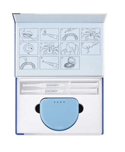 Cavex Bite & White at-home tooth whitening patient kit with tray system and carbamide peroxide gel