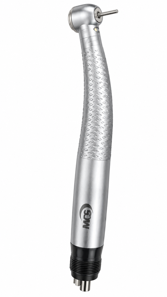 Contra COXO CX207-F high-speed dental air turbine handpiece with LED generator and triple water spray