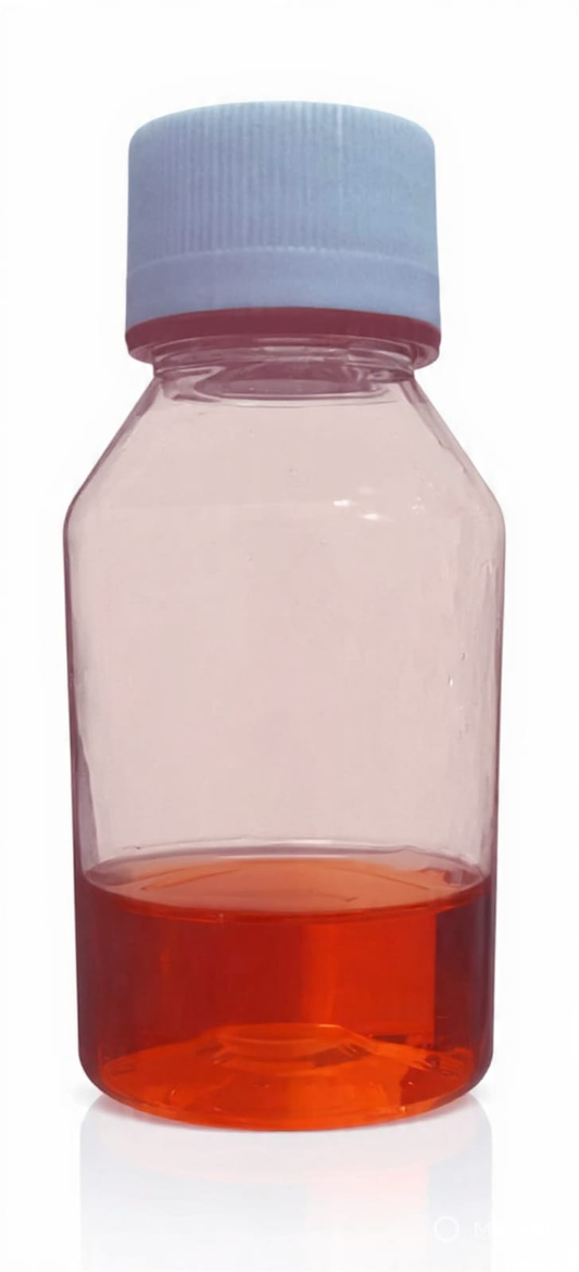 Dental separating medium solution for isolating acrylic resins from gypsum models.