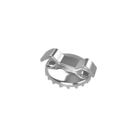 Matt Orthodontics bondable orthodontic cleat for elastic attachment and seating