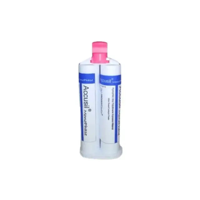 Prevest Accusil Monophase fast-set addition silicone dental impression material cartridge