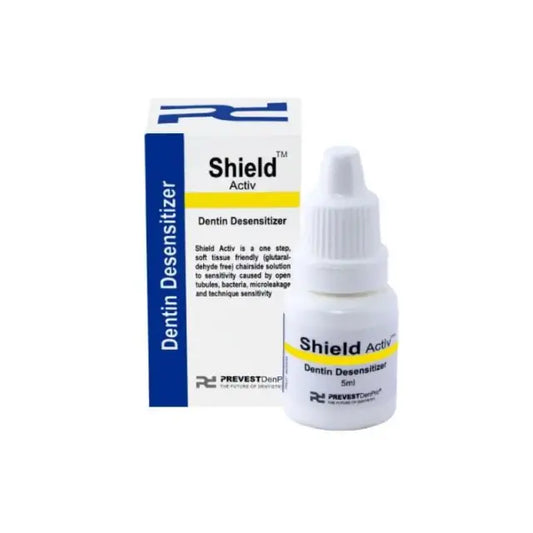 Prevest Shield Activ HEMA-based dentin desensitizer for one-step brush application