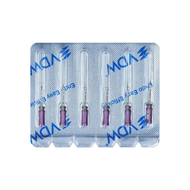 VDW K-Files for manual root canal instrumentation and debris removal