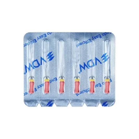VDW K-File size #6, 25 mm pink endodontic hand file