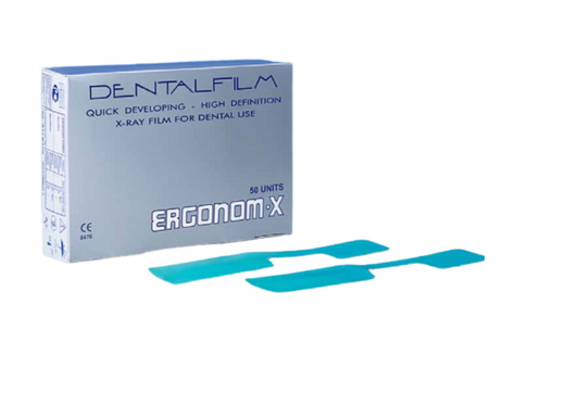 DentalFilm Ergonom-X Self-Developing Intraoral X-Ray Film 50 Pcs