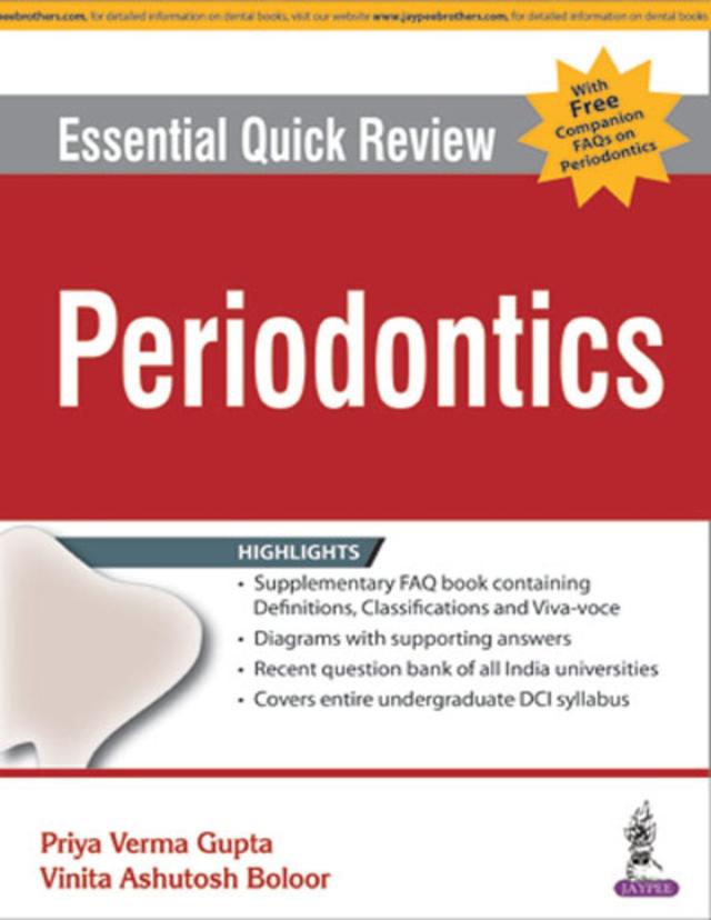 Essential Quick Review PERIODONTICS 2017