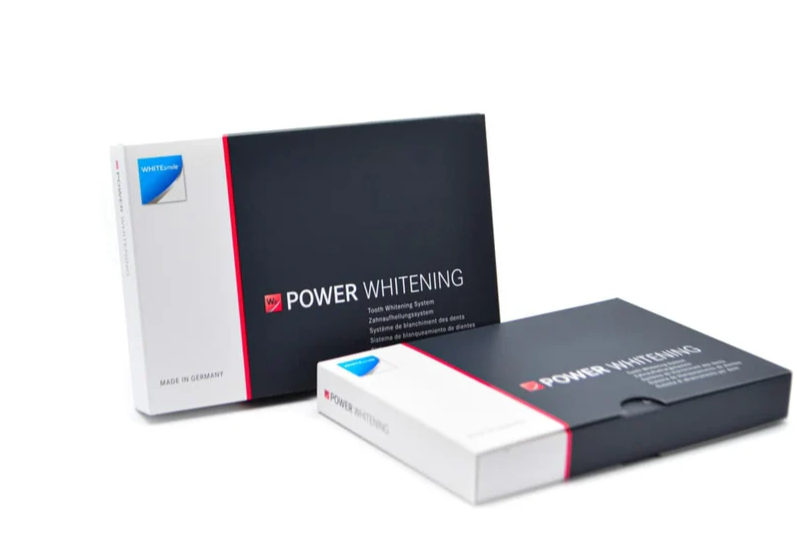 WHITEsmile Power Whitening YF professional in-office dental bleaching system with syringes and accessories