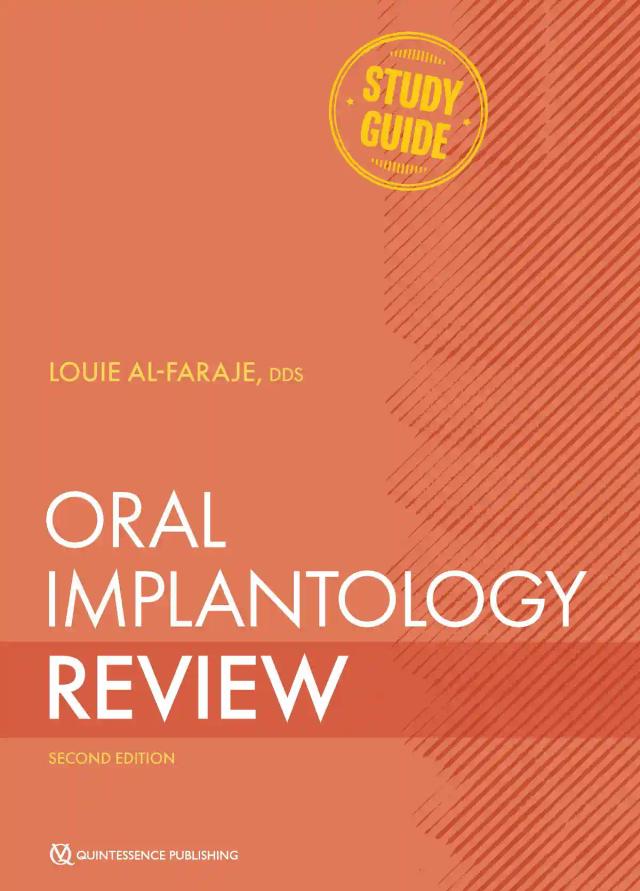 Oral Implantology Review A Study Guide 2023