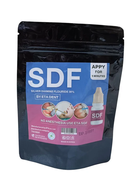 Etadent 38% Silver Diamine Fluoride SDF Liquid for Caries Arrest
