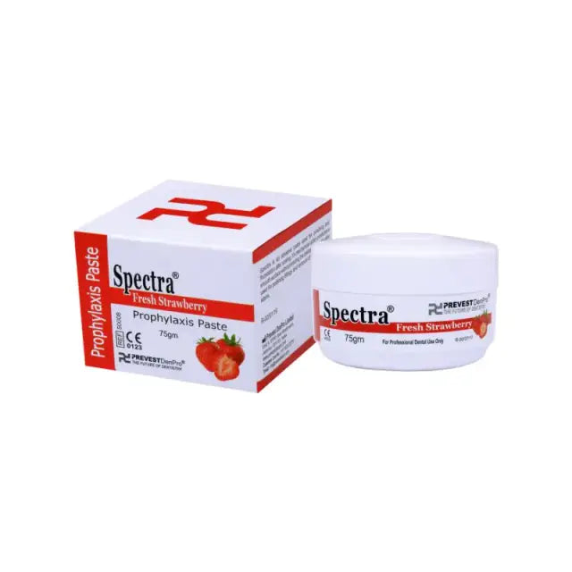 Prevest Spectra Fresh Strawberry dental polishing paste with fluoride