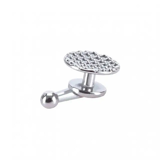 Matt Ortho Bondable Button Round Base with Hook