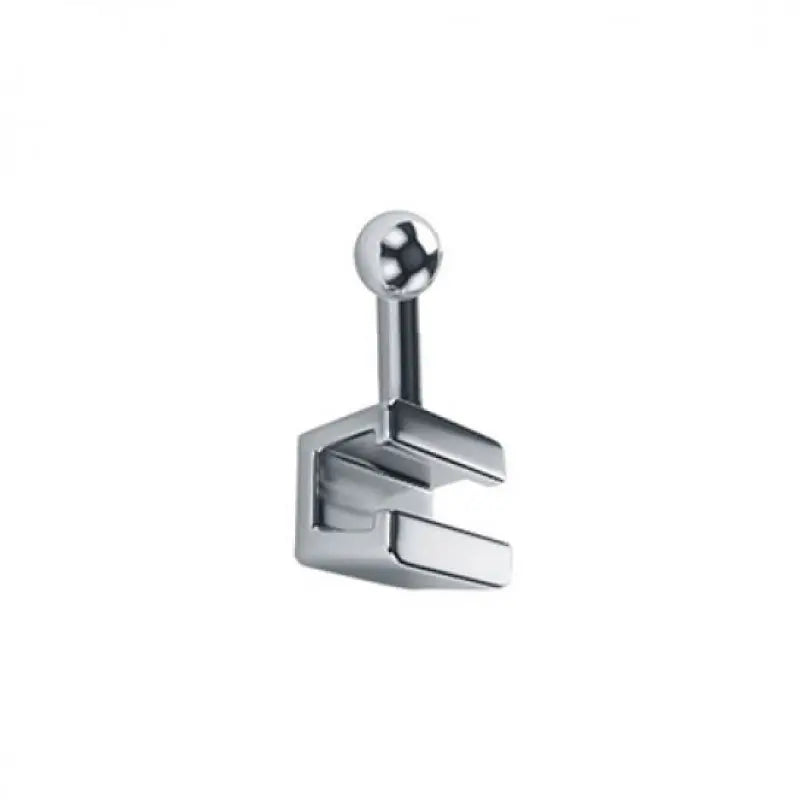 Matt Ortho Rectangular Crimpable Ball Hook 4mm