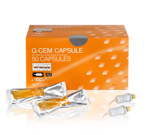 gc-america g-cem permanent cement capsules 50 box