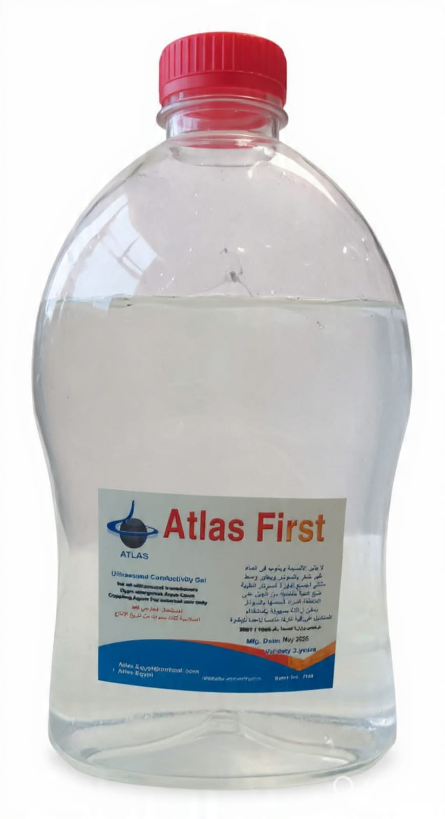 Sonar White 3 Liter ultrasound transmission gel for medical and dental imaging.