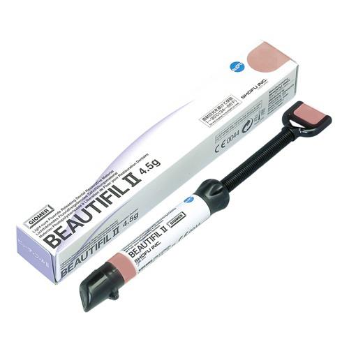 Shofu BEAUTIFIL II Giomer Composite Syringe Shades A1 A2 A3 BW