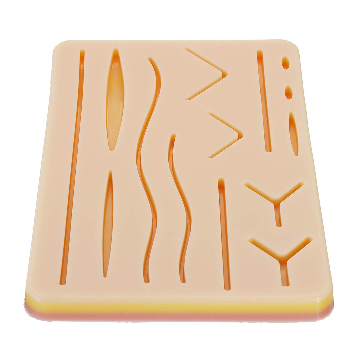 large dental suture practice pad silicone gum trainer