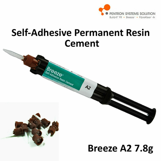 Pentron Breeze Self-Adhesive Resin Cement Syringe A2 Translucent OW
