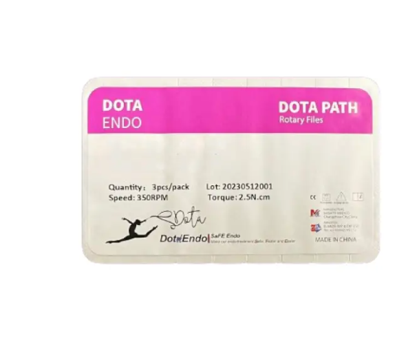 Dota Endo Path files #19/.02 25 mm stainless steel hand files for glide path preparation