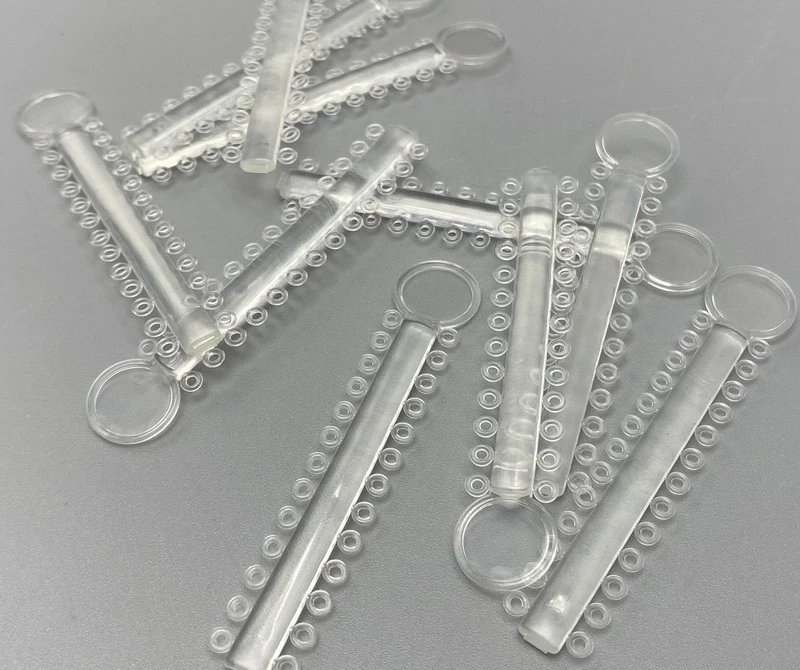 Clear Orthodontic Ligature O-Ties Braces Elastic Bands