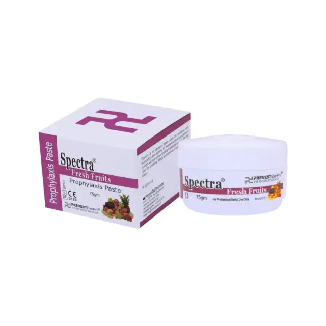 Prevest Spectra Fresh fluoride-containing dental polishing paste for stain removal and polishing after scaling