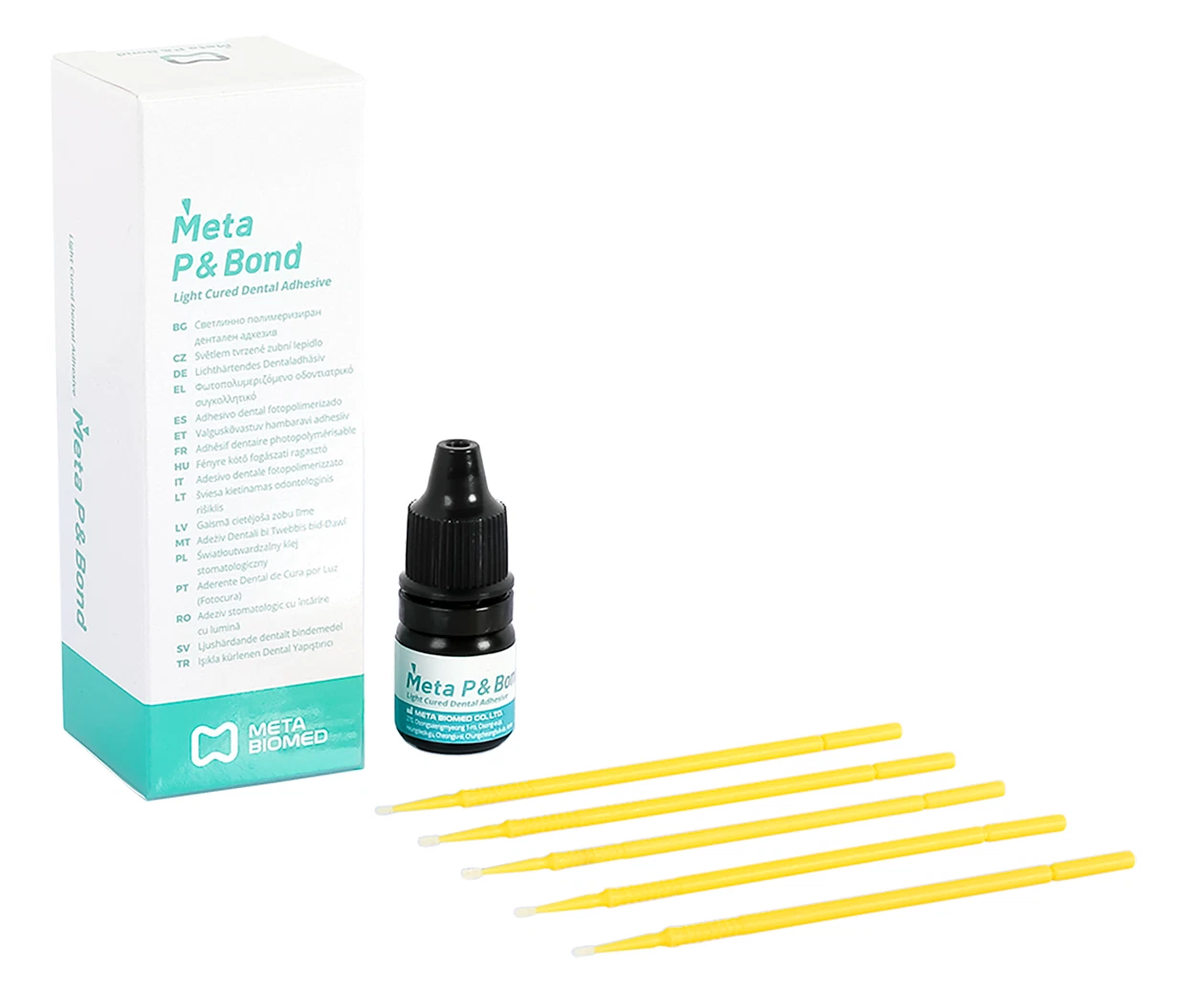 Meta Biomed P & Bond 5th Generation Adhesive 5g Bottle