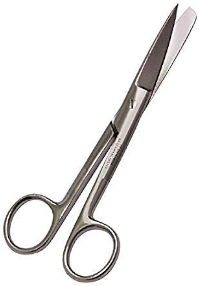 dissecting scissors blunt sharp stainless steel dental surgical instrument