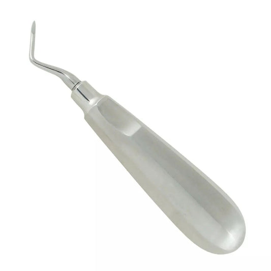 Pakistan right and left angled root elevators stainless steel for posterior root luxation and dental extraction procedures.