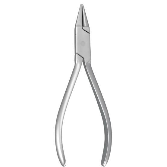 Metal nail clipper on a white background