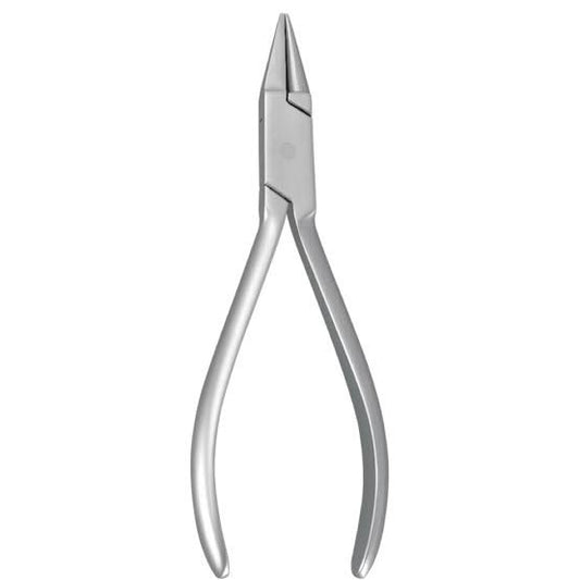 Metal nail clipper on a white background