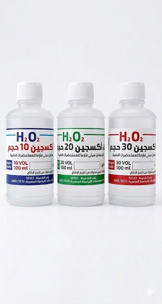 Hydrogen Peroxide H2O2 disinfectant solution 100ml available in 10% 20% and 30% concentrations for dental and medical clinical use