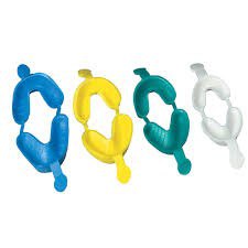 Dental fluoride tray preformed in large and kids sizes for topical fluoride gel and foam application in preventive dental procedures
