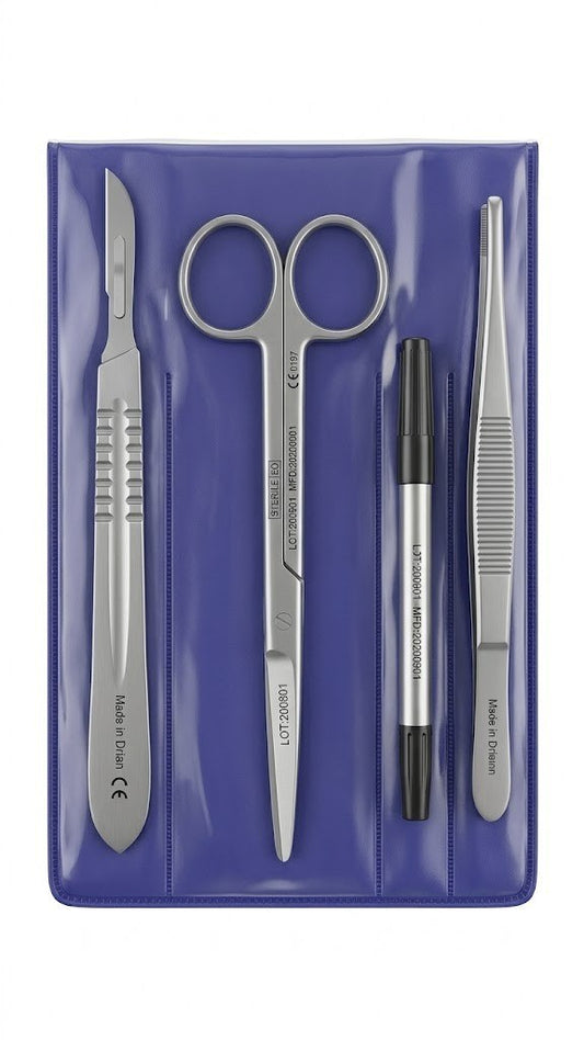 Dental anatomy instrument kit Pakistan surgical grade stainless steel for general periodontal oral surgical and restorative dental clinical procedures
