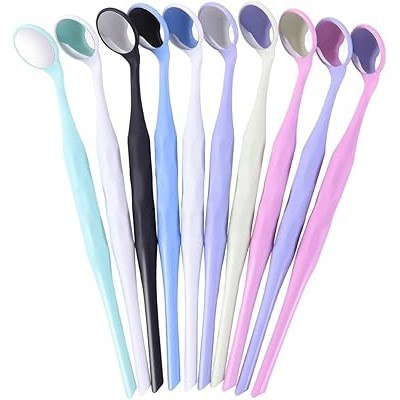 Relax autoclavable front surface dental mirror single piece for distortion-free indirect vision and intraoral examination with full autoclave sterilization compatibility