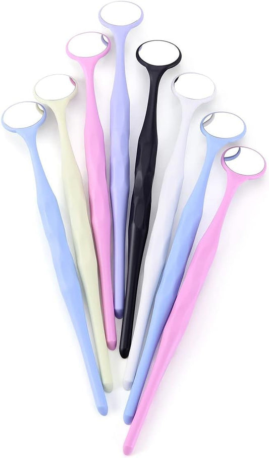 Double sided autoclavable front surface dental mirror premium single piece with dual reflective faces for multi-angle intraoral examination and dental photography