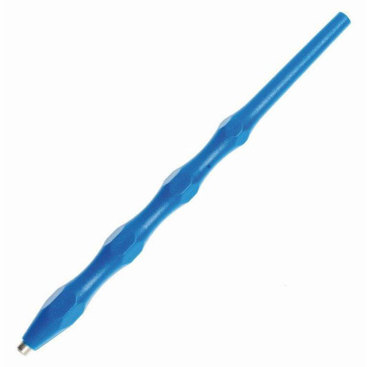 Plastic dental mirror handle single piece lightweight for use with interchangeable dental mirror heads in routine intraoral clinical examination and dental education procedures