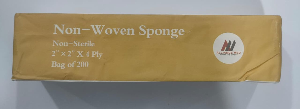 Gauze Sponges Non-Sterile 2x2 4 Ply (200 Pieces)