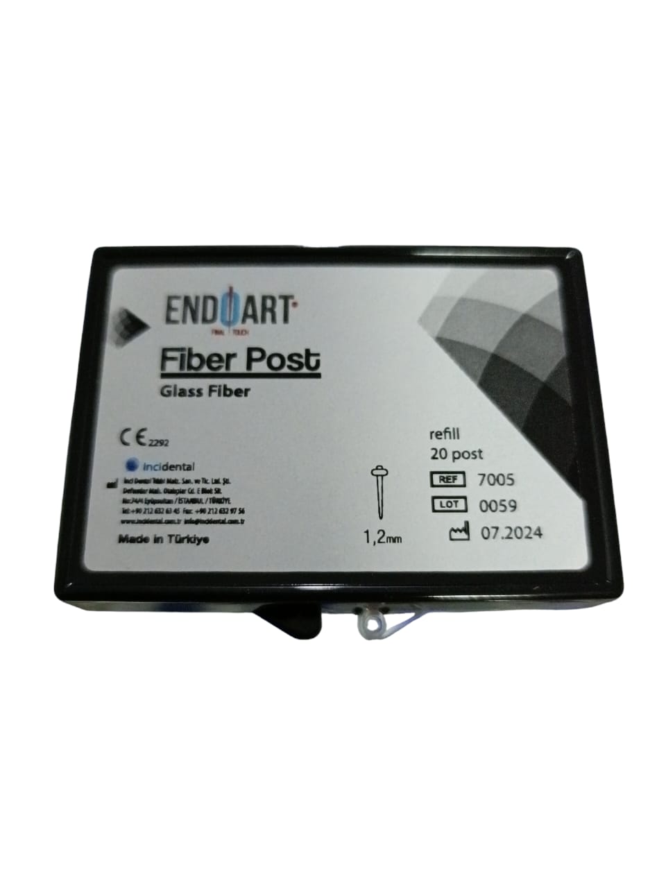 Fiber post kit Endo Art